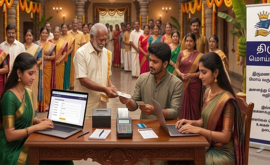 திருமண மொய் வசூல் பதிவு சேவை